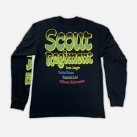 Attack on Titan - Scout Regiment Names Long Sleeve - Crunchyroll Exclusive! image number 1